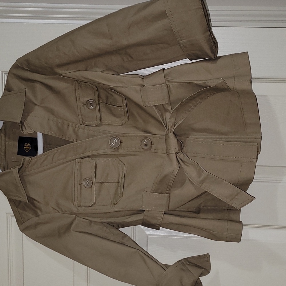 Khaki Belted Jacket